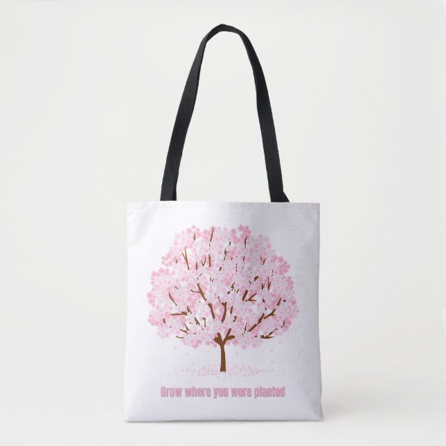 Botanische Weisheit Jumbo-Tasche (Vorderseite)