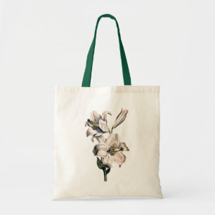 BOTANISCHE WEISSLILIEN TRAGETASCHE