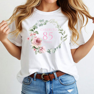 Botanische Wildblumen-Blume Boho T-Shirt