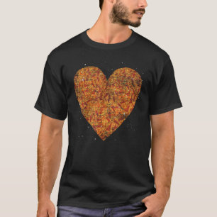 Botanische Wildnis Natur Fall Farbenfrohe Blätter T-Shirt