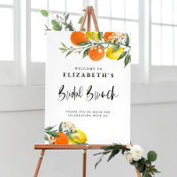 Botanische Zitronen und Orangen Sommerbrunch