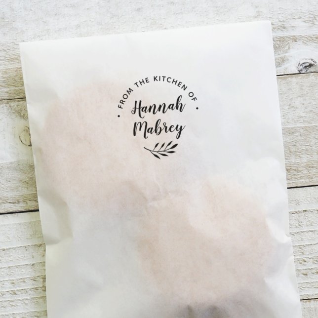 Botanische Zweigniederlassung Personalisiertes Koc Permastempel (Von Creator hochgeladen)