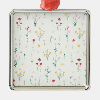 Botanischer Blume Ornament Aus Metall