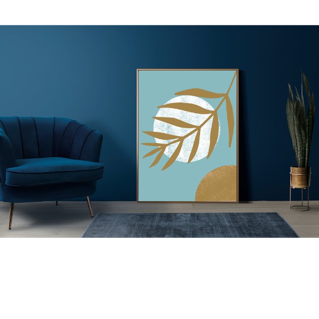 Botanischer Boho Mystic Bohemisch boho Sun Moon Wa Poster (Von Creator hochgeladen)