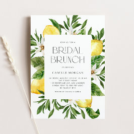 Botanischer Bridal-Brunch Einladung