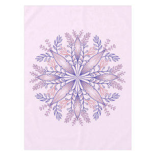 Botanischer Cottage-Core Boho Blumenstrauß-Kunst p Tischdecke