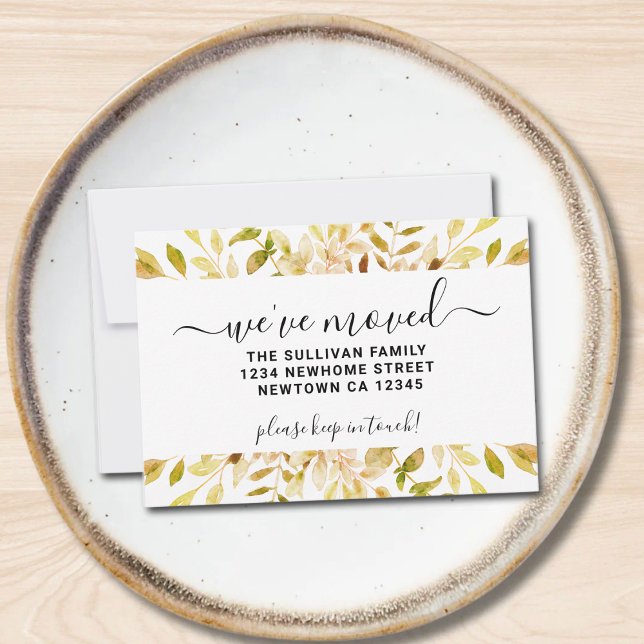 Botanischer Fall Foliage Wir haben die Ankündigung (Von Creator hochgeladen)