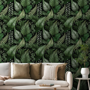 Botanischer Farn Tapete
