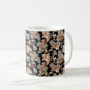Botanischer Garten Blumenmuster Kaffeetasse