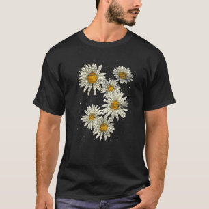 Botanischer Garten Daisy Blume Blüten Naturerlebni T-Shirt