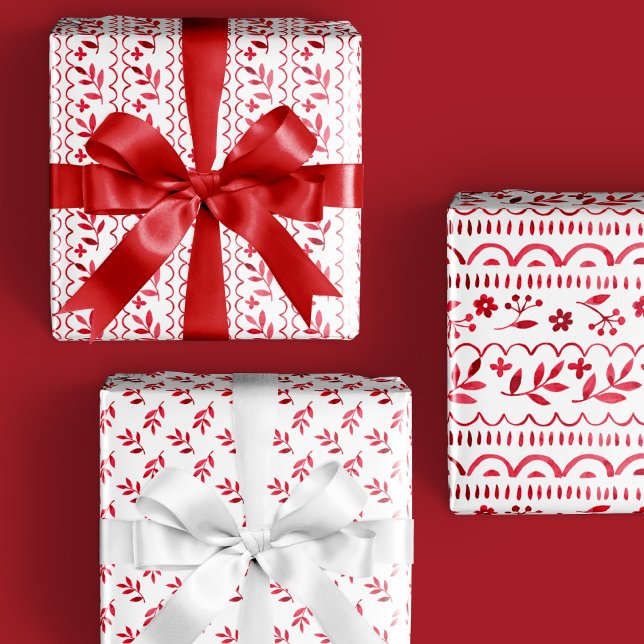 Botanischer Garten des Roten Meeres Geschenkpapier Set (Von Creator hochgeladen)