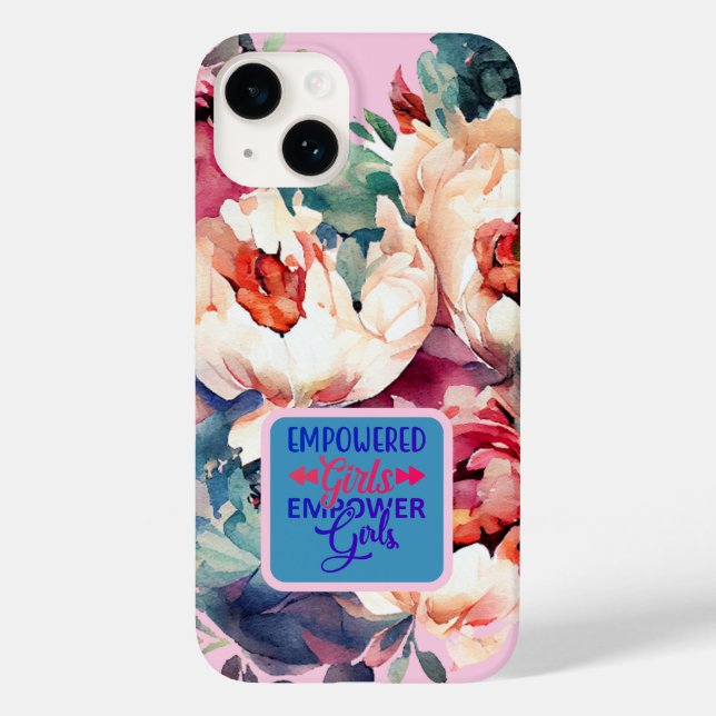 Botanischer Garten Empowerment von Mädchen Case-Mate iPhone Hülle (Rückseite)