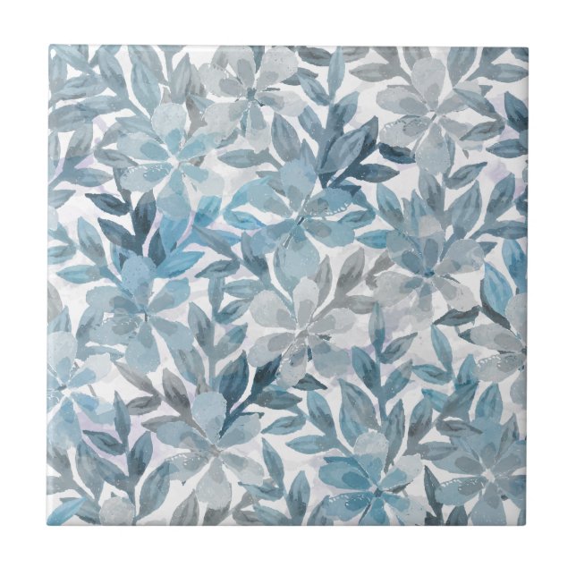 Botanischer Garten Fliese (Vorderseite)