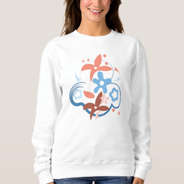 Botanischer Garten FrauenSweatshirt Sweatshirt (Vorderseite)