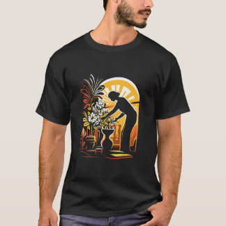 Botanischer Garten Gartenarbeit Gärtner Pflanze T-Shirt