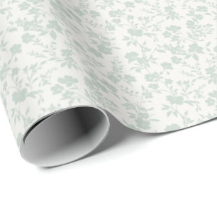Botanischer Garten Gedämpfter Salbei - Neutral Geschenkpapier