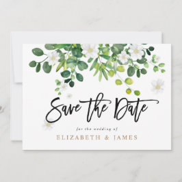 Botanischer Garten Hochzeit Save The Date