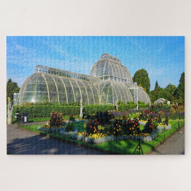 Botanischer Garten London. Puzzle (Horizontal)