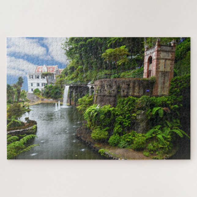 Botanischer Garten Madeira Das Real Portugal Puzzle (Horizontal)