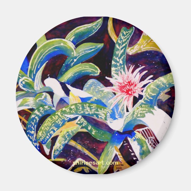 Botanischer Garten Magnet (Vorne)