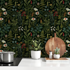 Botanischer Garten Mitternacht Tapete