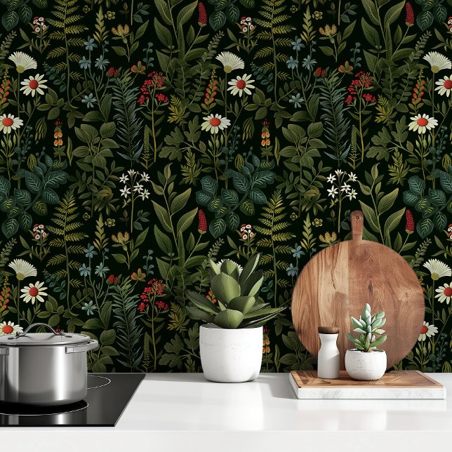 Botanischer Garten Mitternacht Tapete (Von Creator hochgeladen)