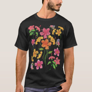Botanischer Garten Schöne Blumenblüten Natur  T-Shirt