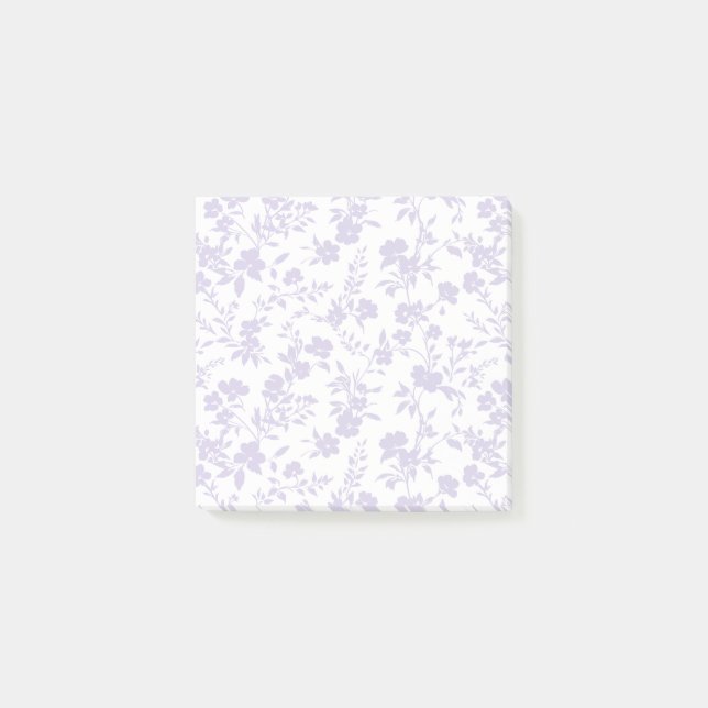 Botanischer Garten Staubiger Lavendel - Neutral Post-it Klebezettel (Vorderseite)