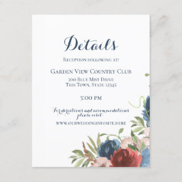 Botanischer Garten und Blauer Garten Einladung