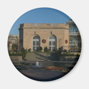 Botanischer Garten zu Weihnachten in Washington DC Magnet