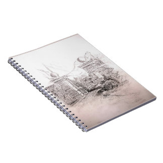 Botanischer GartenNotenbuch Notizblock