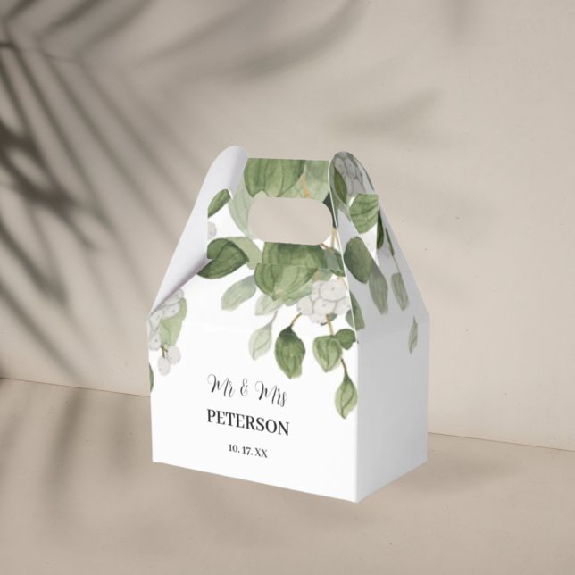 Botanischer Gastgeschenk Hochzeit Geschenkschachtel (Von Creator hochgeladen)