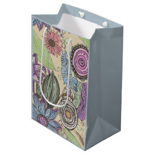 Botanischer Glückseligkeit Mittlere Geschenktüte