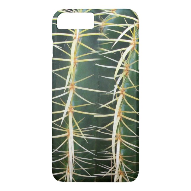 Botanischer grüner Bereich-Kaktus Case-Mate iPhone Hülle (Rückseite)