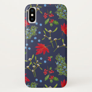 Botanischer Herbst-Pflanze Muster iPhone-Fall Case-Mate iPhone Hülle