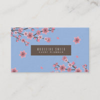 Botanischer Kirschblossom Fallenden Petals Rosa Ku