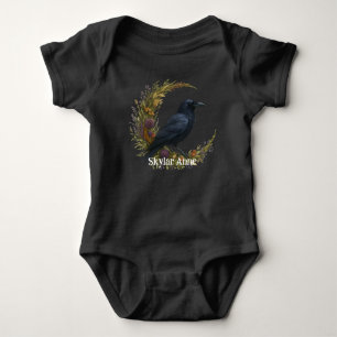 Botanischer Kranz Baby Strampler