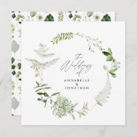 Botanischer Kranz elegante moderne delikate Hochze