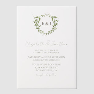 Botanischer Kranz Erdtöne Hochzeit