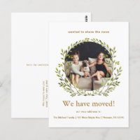 Botanischer Kranz haben wir das neue Address-Foto 