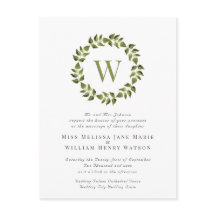 Botanischer Kraut-Grüne Hochzeit