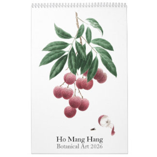 Botanischer Kunstkalender 2026 Kalender