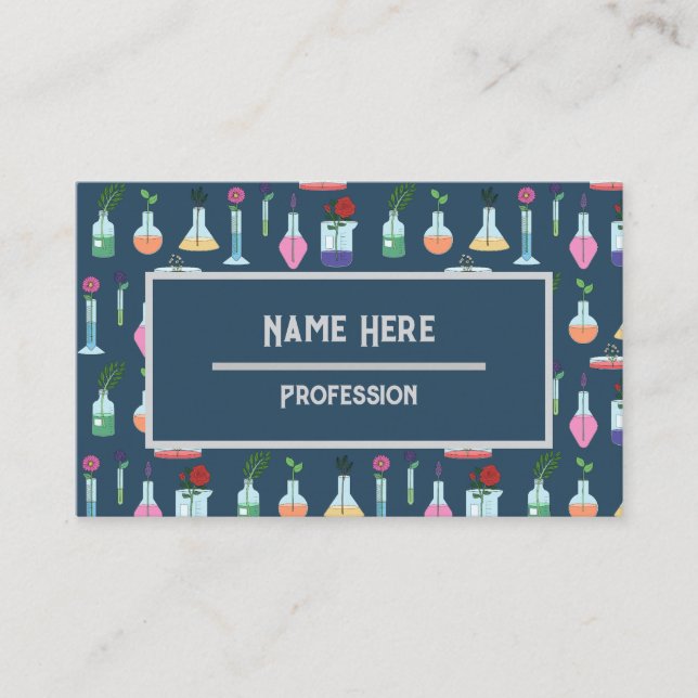 Botanischer Labrador Visitenkarte (Vorderseite)