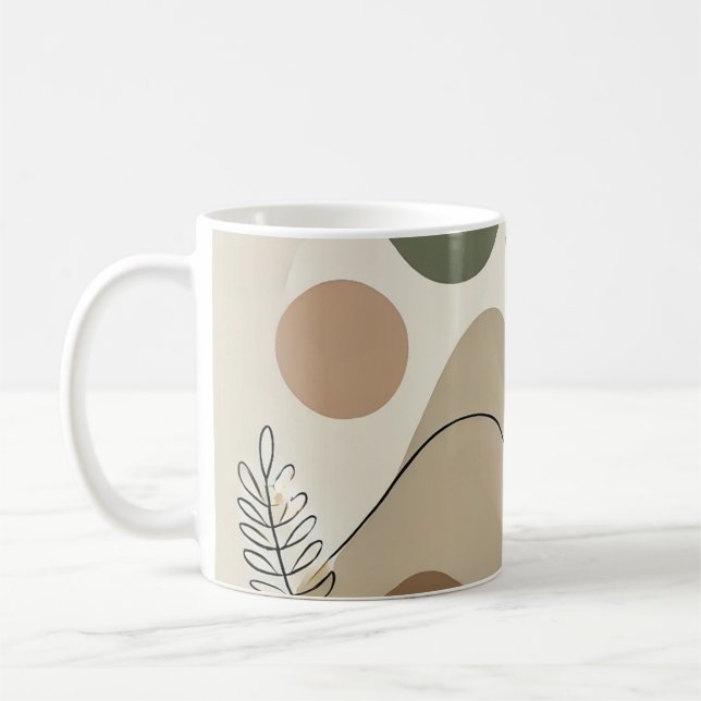 Botanischer Minimalismus Tasse (Links)