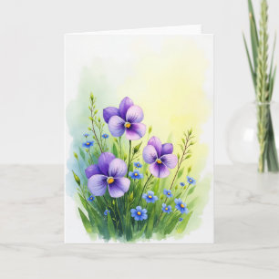 Botanischer Muttertag Ansichtskarte Karte