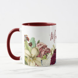 Botanischer Name der Flora Tasse