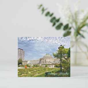 Botanischer Park in Brüssel Feiertagspostkarte