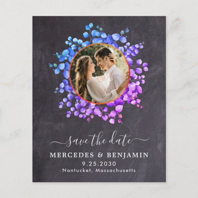 Botanischer QR-Kodex - Foto für Schiefer Save the  (Vorderseite)