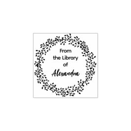 BOTANISCHER SCHRITT aus der Bibliothek Gummistempel