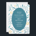 Botanischer Stern von David Bar Bat Mitzvah Einladung<br><div class="desc">Perfekte Karte, um eine Fledermausmitzvah, Bar mitzvah oder andere jüdische Feier anzukündigen! Handgemachte Aquarellkunst für Sie auf der Vorder- und Rückseite! Vollständig anpassbar! Klicken Sie auf "Personalisieren" oben, um den Text zu bearbeiten. Klicken Sie auf "Bearbeiten mit dem Design-Tool", um die Schriftart, Farben und Platzierungen anzupassen und das Design auf...</div>